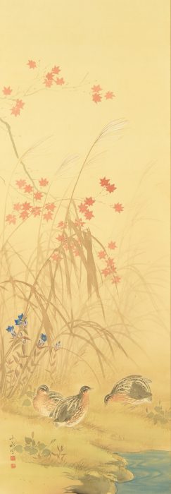 荒木 十畝「春秋花鳥」の販売 | 美術品販売｜東京銀座ぎゃらりい秋華洞