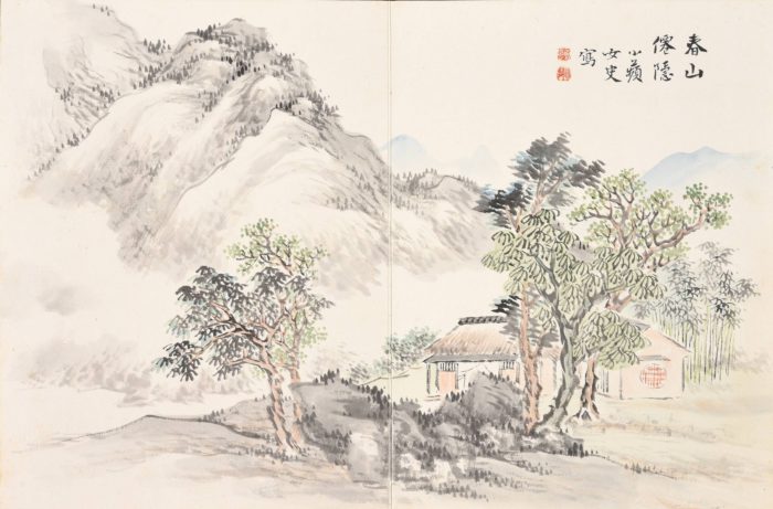 橋本 関雪,松林 桂月「諸家画冊」の販売 | 美術品販売｜東京銀座