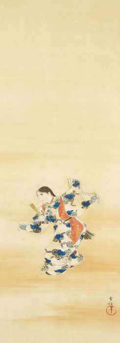 神坂 雪佳「延年舞図」の販売 | 美術品販売｜東京銀座ぎゃらりい秋華洞