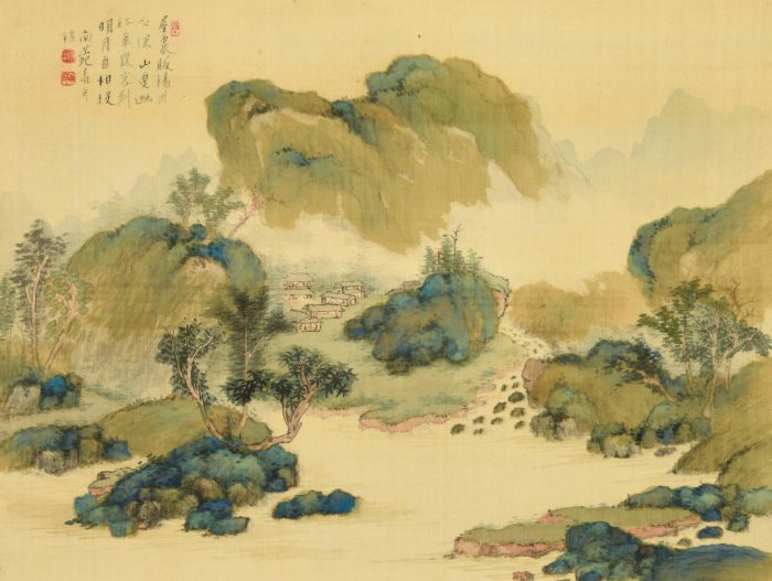 橋本 独山「山幽水深図」の販売 | 美術品販売｜東京銀座ぎゃらりい秋華洞