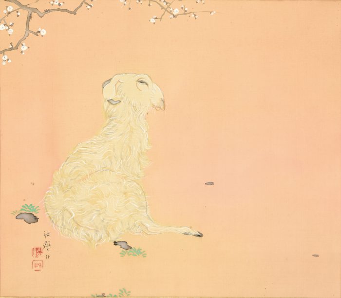 小早川 秋聲「山羊」の販売 | 美術品販売｜東京銀座ぎゃらりい秋華洞