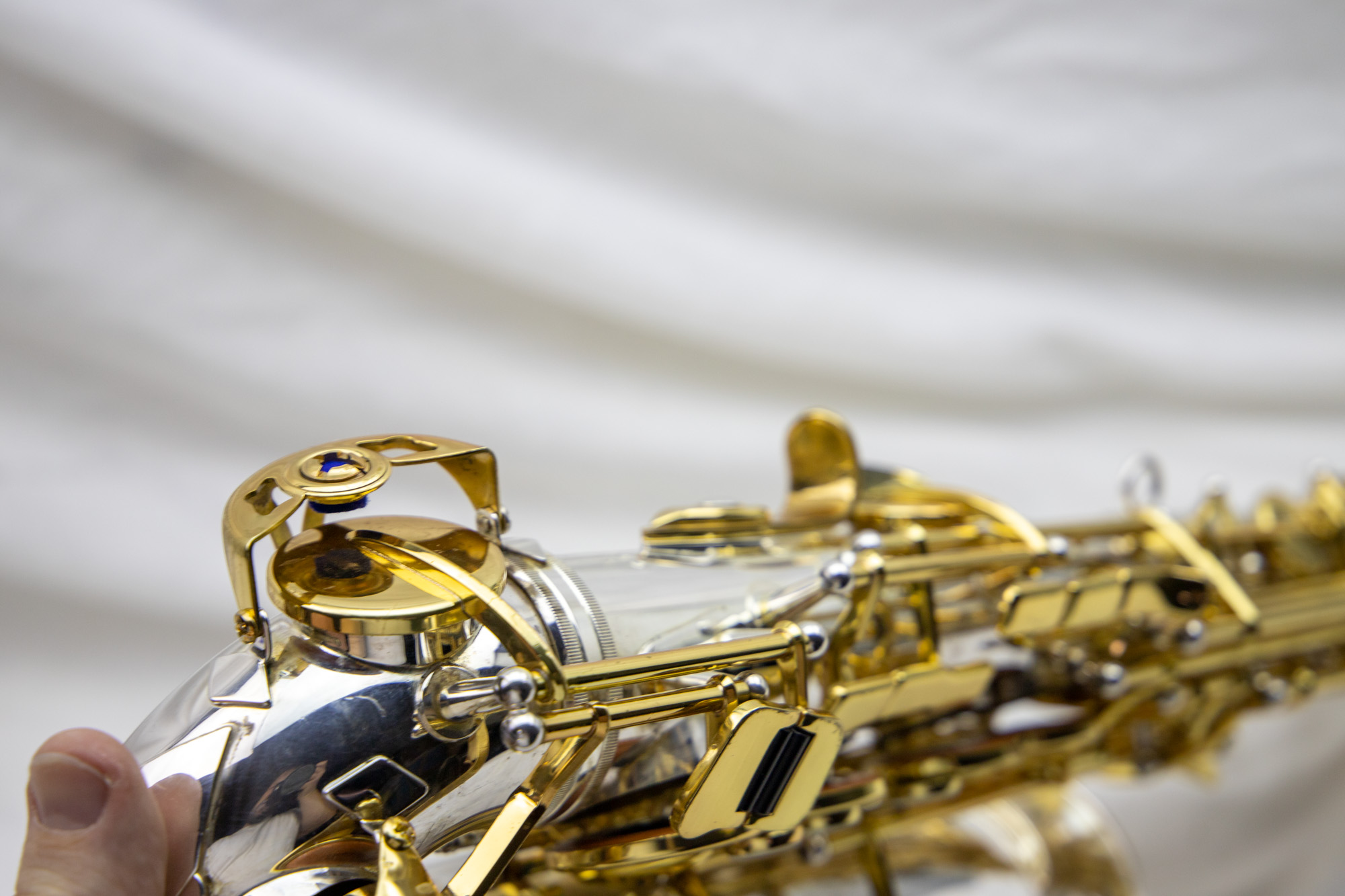 Jupiter Silver JAS-869 Alto Saxophone (Used) #H01535 – Symphony