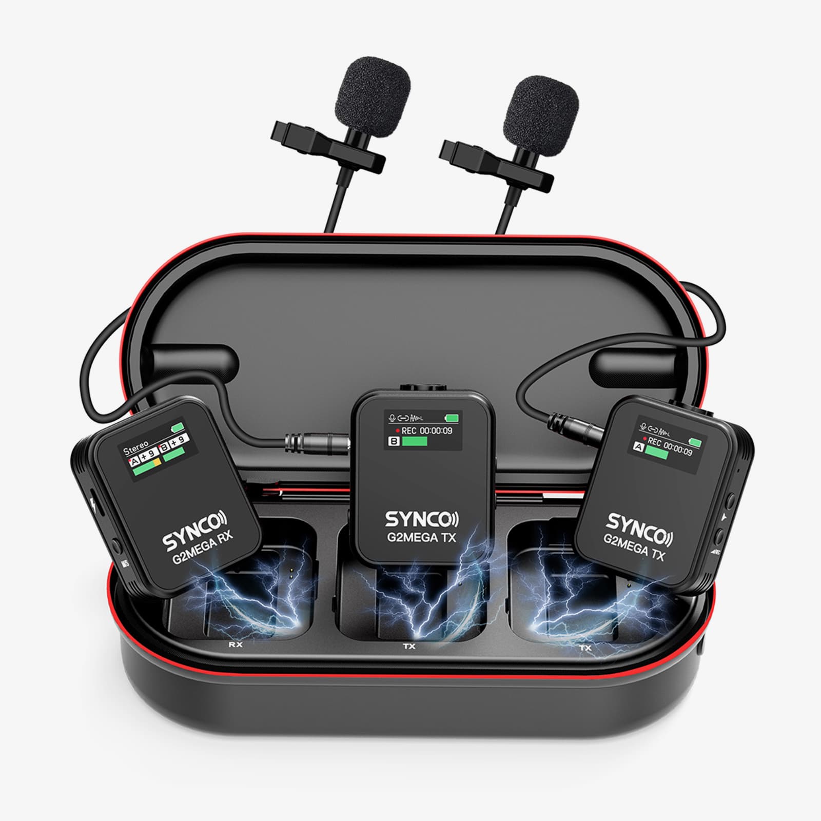 撮影用ワイヤレスマイク SYNCO G2 Mega | SYNCO