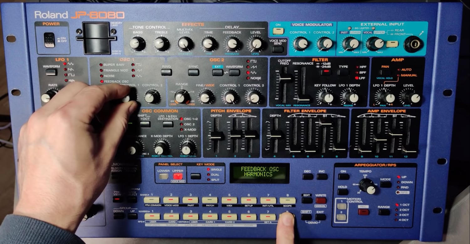 Making Trance Music With The Roland JP-8080 – Synthtopia