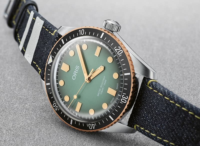 オリス（ORIS）DIVERS65(ダイバーズ65)オリス×桃太郎ジーンズ 733 7707