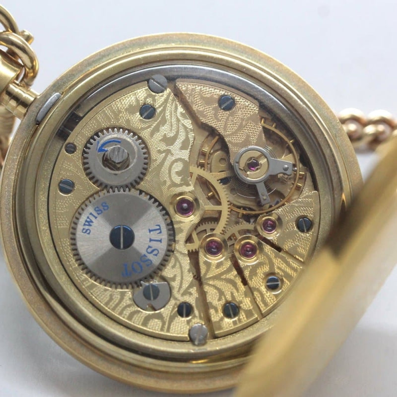 絶版モデルのティソ（TISSOT） 鍵巻き式懐中時計 tissot-1034 – 正美堂