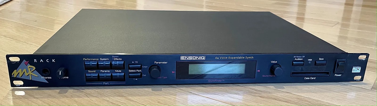 Ensoniq MR Rack Sysex Messages