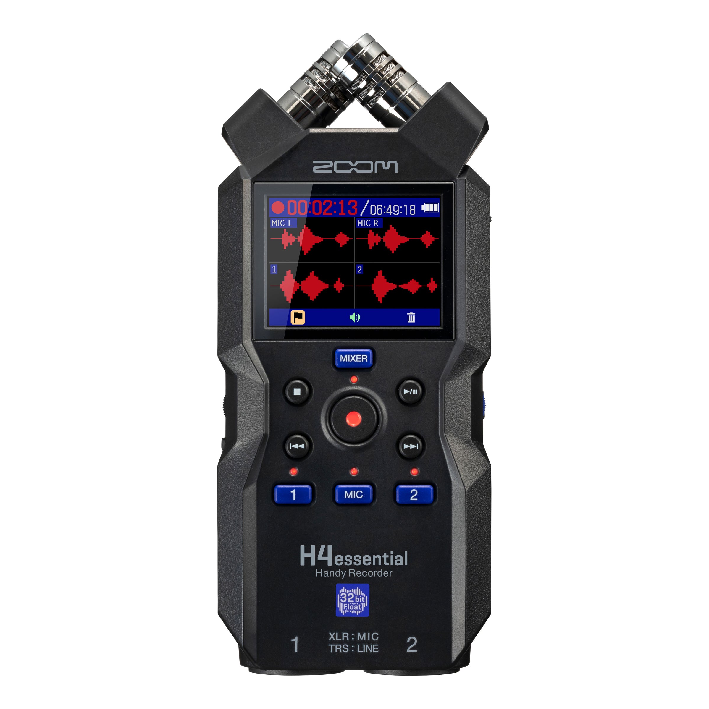 ズーム、「H1essential / H4essential / H6essential」発売。32bit