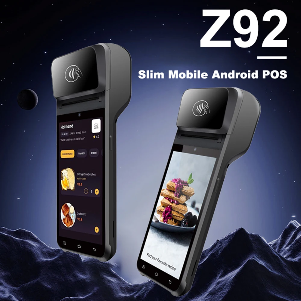 Handheld Rugged Android 13.0 POS machine with QR Code Scanner 4G