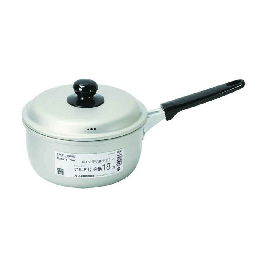 セレットクック アルミ片手鍋18cm HB-6433