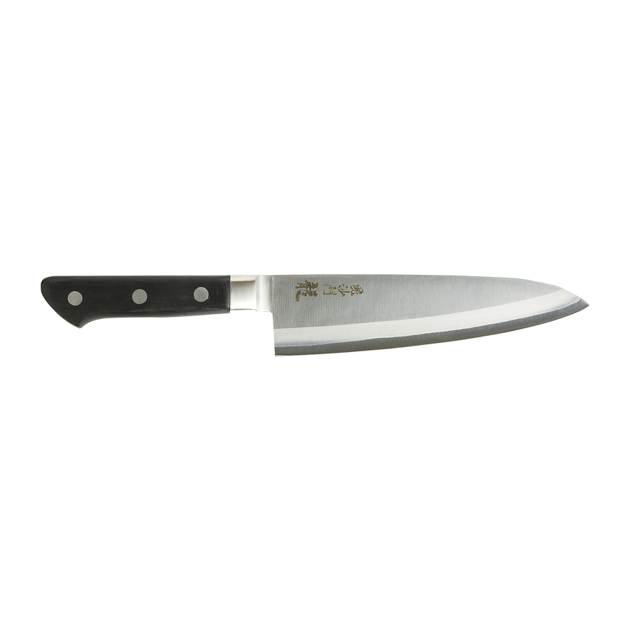 毘沙門 龍 本割込牛刀包丁180 F-1292
