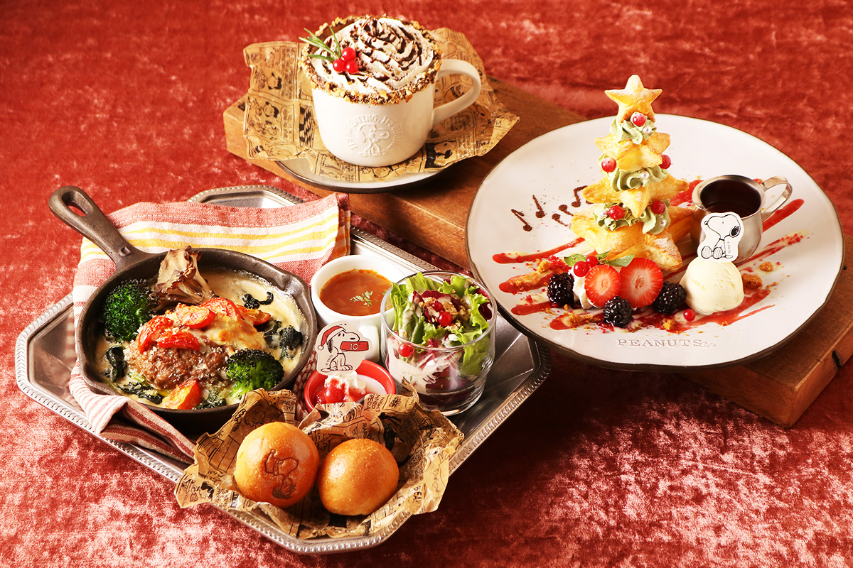 PEANUTS Cafe｜【期間限定】“A VERY MERRY CHRISTMAS”をテーマに、心