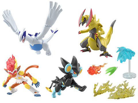 食玩可動フィギュアSHODOシリーズから、ポケモン第6弾が登場