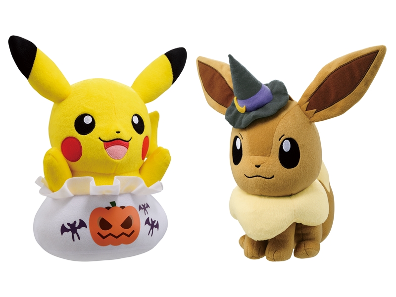 とるナビ】10月のプライズにピカチュウとイーブイのハロウィン仕様の