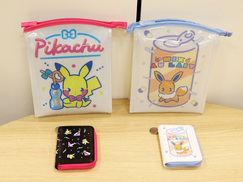イーブイたち＆ミックスオレ！ レトロポップで使いやすいグッズが登場