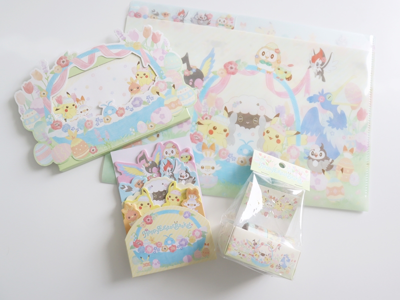 ポケモンたちがイースターを楽しんでいるグッズ「Happy Easter Basket