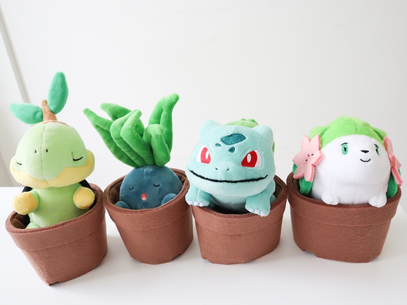 くさタイプのポケモンたちをメインに描いたガーデニングがテーマの