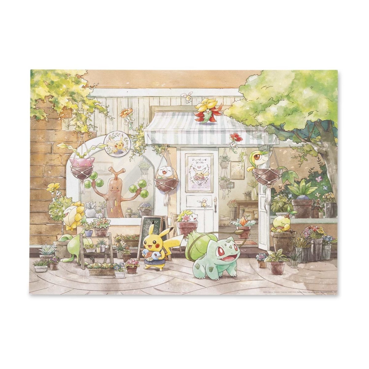 Grassy Gardening Puzzle (500 Pieces) | Pokémon Center Official Site