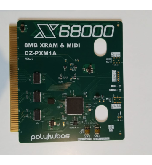 Memory expansion board +Midi for x68000 (SRAM + Midi board)