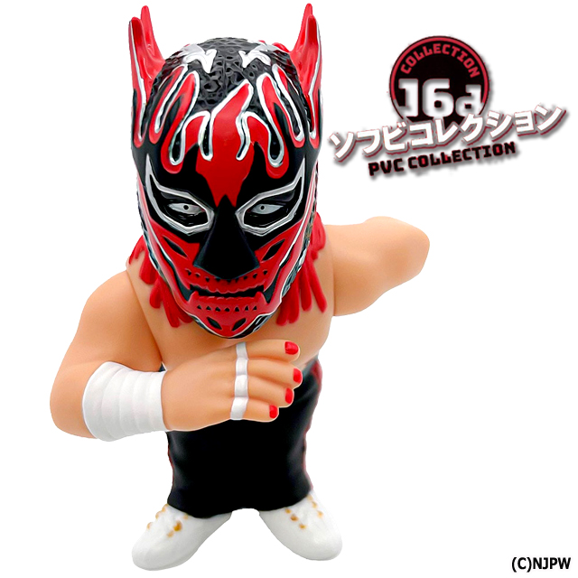 16dソフビコレクション新日本プロレス エル・デスペラード 赤