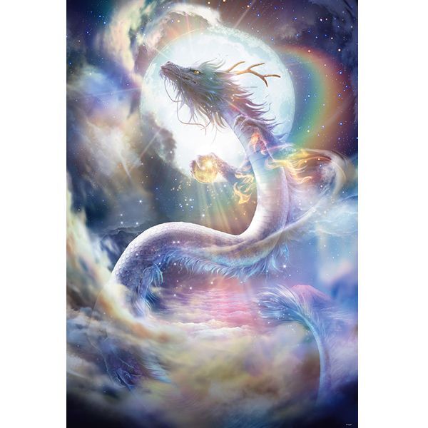 アートジグソー「貴希（タカキ）／天空昇龍Rising Doragon」1000P