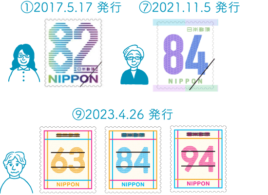 切手タイムズVol.69 グリーティング（シンプル） | 日本郵便株式会社