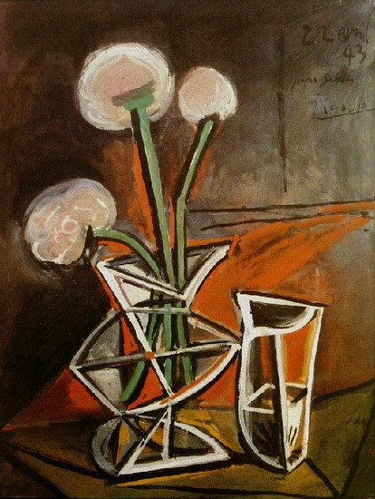 Pablo Picasso — Vase of Flowers, 1943