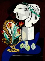 Pablo Picasso — Woman Sitting Near a Window (Femme Assise Pres d