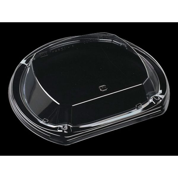 T-半月皿21-18嵌合蓋 | テイクアウト容器の通販サイト【容器スタイル】
