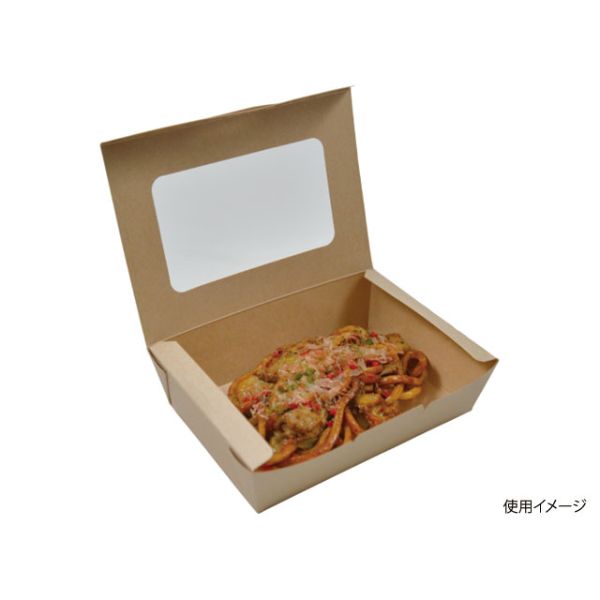 デリボックス ファインテーパーボックス 窓付き M ペーパークラフト