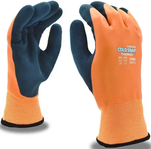The Cordova 3988 Cold Snap Thermo Full Latex Thermal Gloves