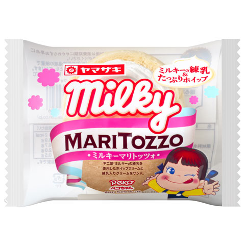 パンのはなし：パンの新製品情報「ミルキーマリトッツォ」山崎製パン（株）