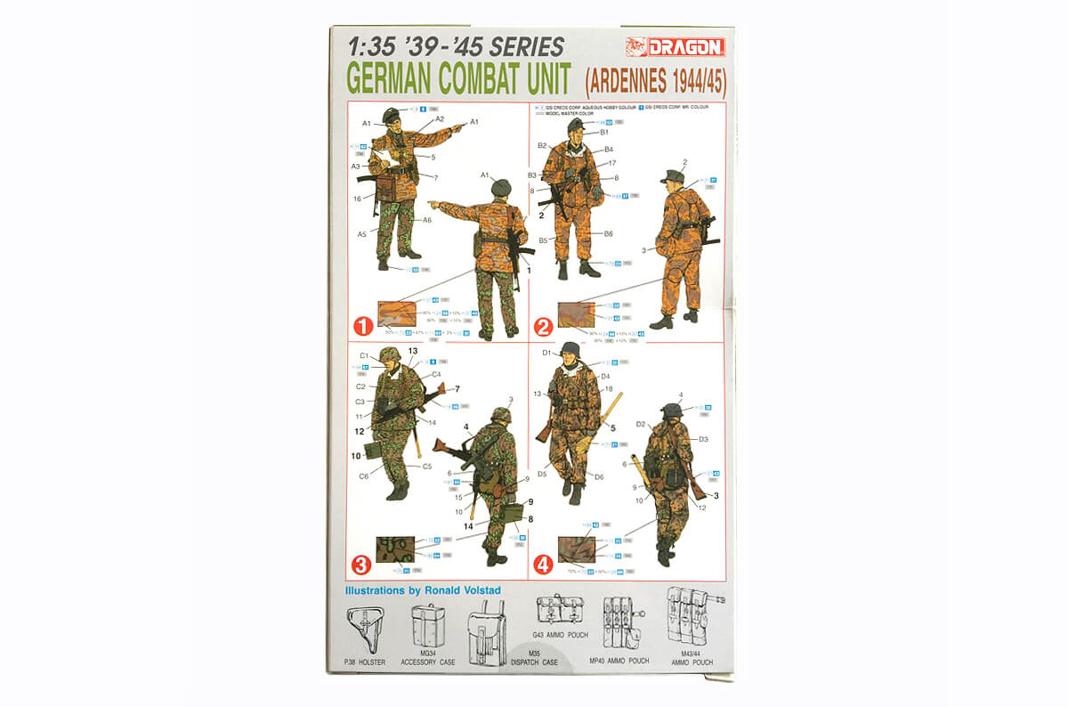 Dragon 1:35 - German Combat Unit, Ardennes 1944-45 - Panzer Models