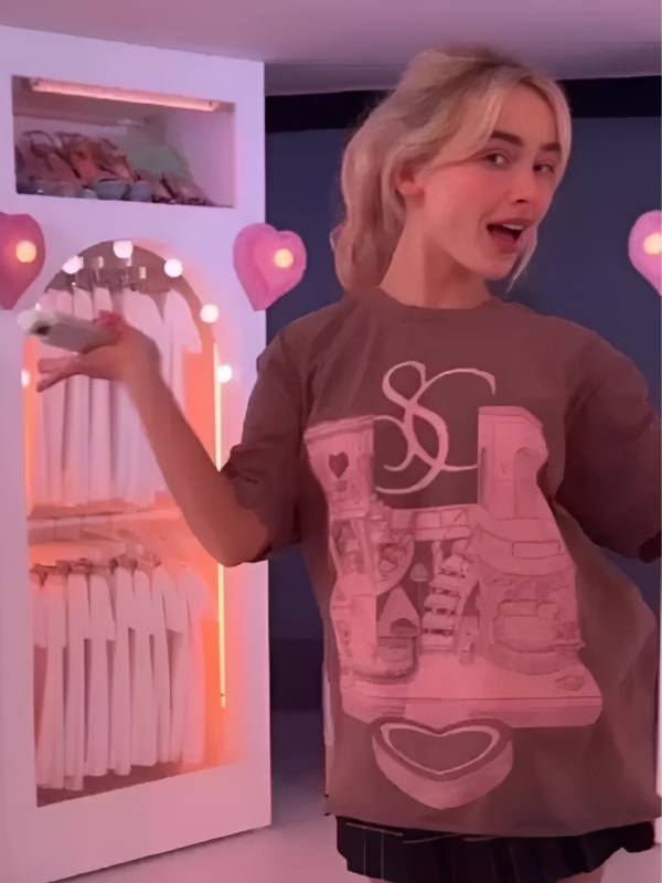 Sabrina Carpenter Short N Sweet Do You Want The House Tour T-Shirt