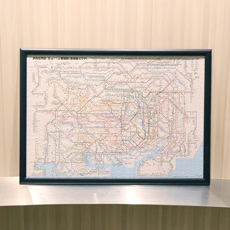 新アイテムが登場！「PASMO・Suica路線図パズル1000ピース」発売