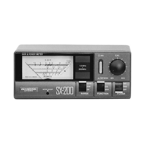 SX-200: Diamond HF & VHF SWR and power meter