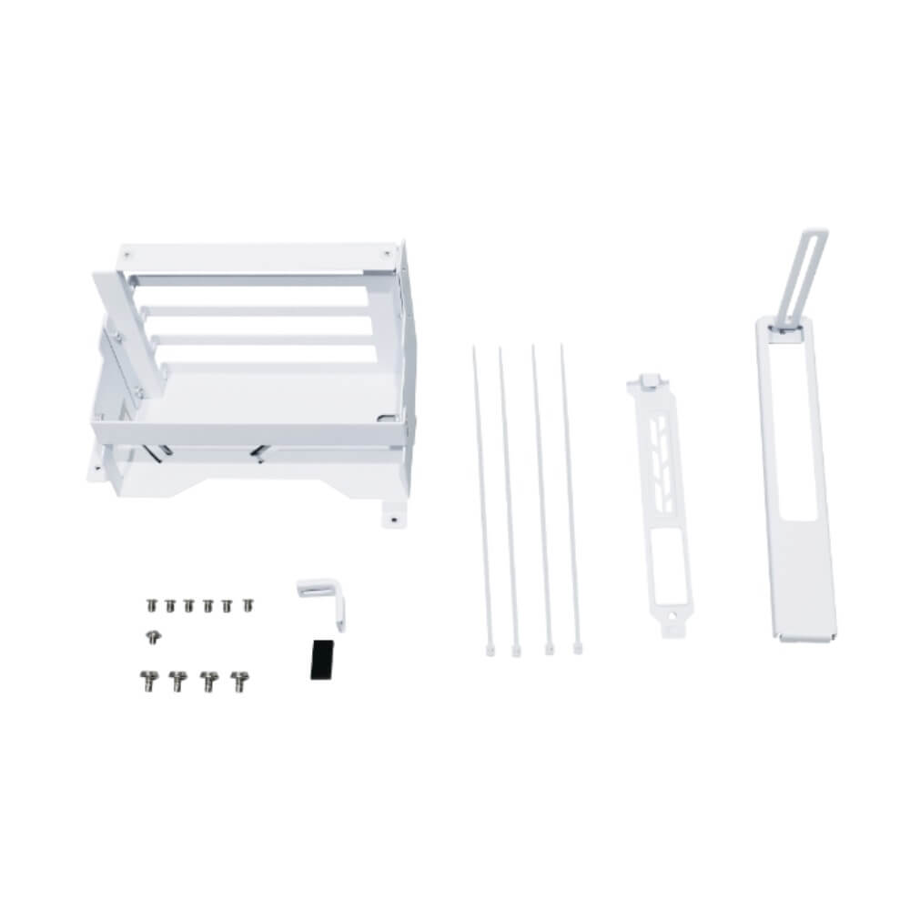 Lian Li O11D EVO XL Upright GPU Bracket ホワイト O11DEXL-1W