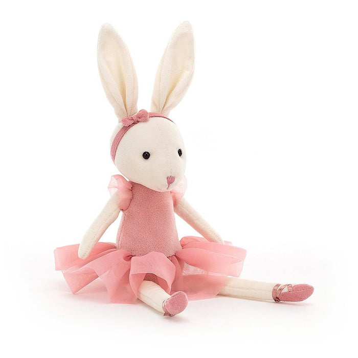 JellyCat Pirouette Rose Bunny Plush Toy — Pearl Grant Richmans