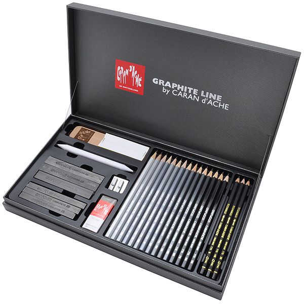 CARAN D'ACHE カランダッシュ スケッチセット グラファイトライン 3000