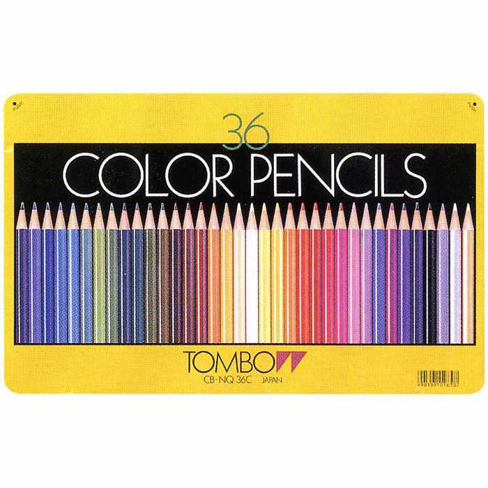TOMBOW トンボ鉛筆 色鉛筆 CQ-NA24C 24色（紙箱） | ペンハウス