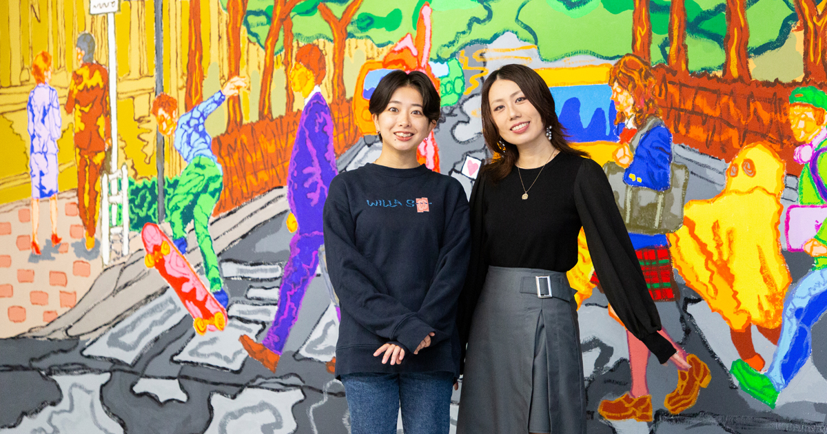 日本橋の街を彩る壁画制作の秘話！対照的なふたりのアーティストが