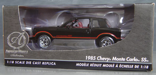 1985 Chevrolet Monte Carlo SS, CHASE CAR!! Details - Diecast cars