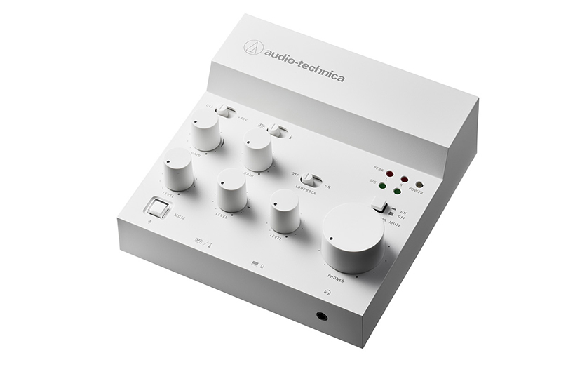 オーディオテクニカ、USBオーディオミキサー「AT-UMX3」に新色ホワイト