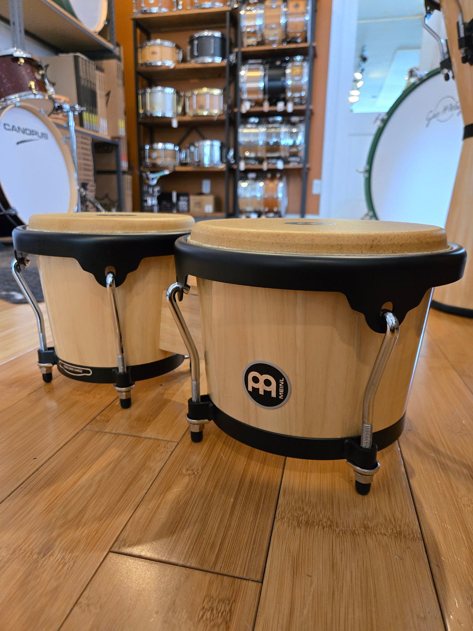 Percussion - Meinl Headliner Series Wood Bongos – Philadelphia