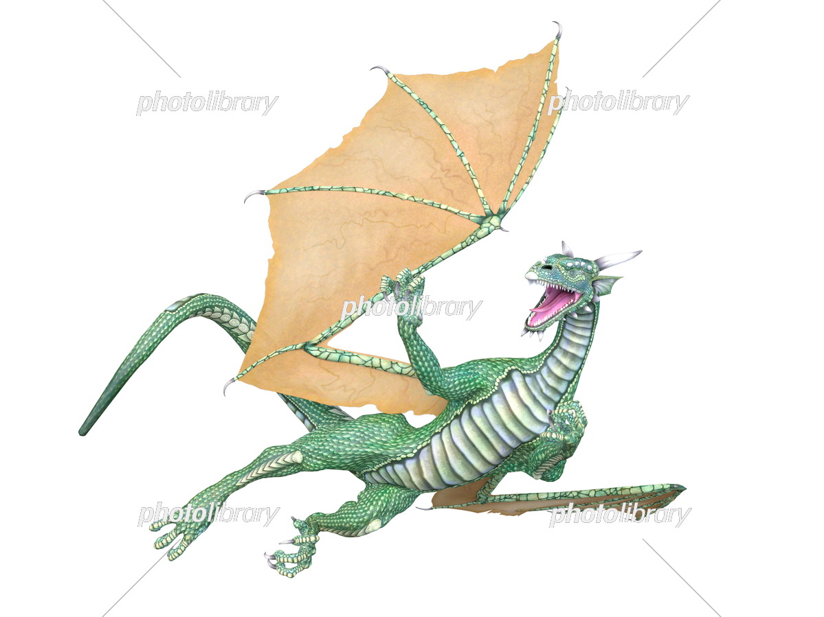 背中の翼」｜絵画 原画 動物画 ドラゴン イラスト ドローイング 背中の