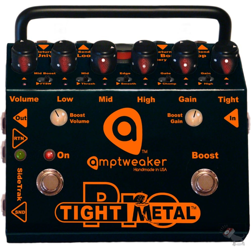 Amptweaker Tight Metal Pro Distortion Pedal with 3 Effects Loops