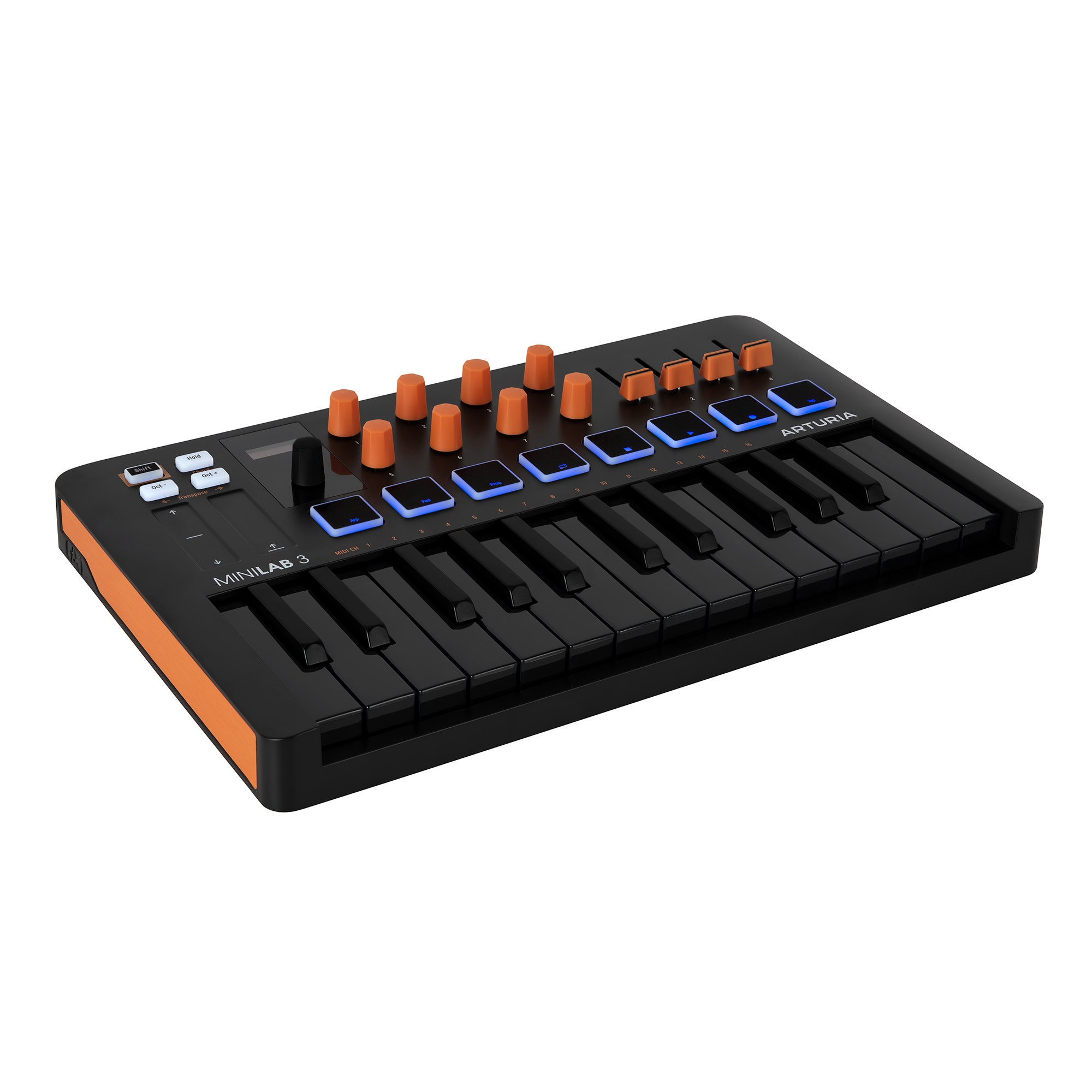 Arturia MiniLab 3 Orange Edition Compact 25-Key MIDI Controller