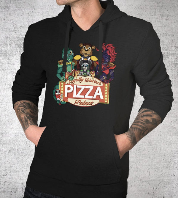 Legally Distinct Pizza Palace Hoodie - Pixel Empire