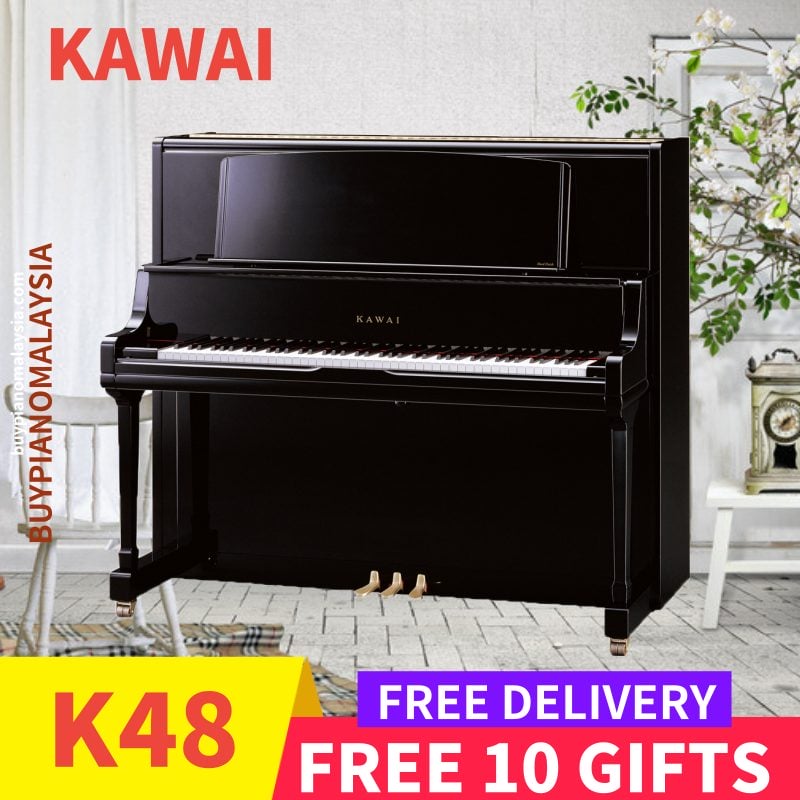KAWAI K48 UPRIGHT PIANO - Pianotan.com