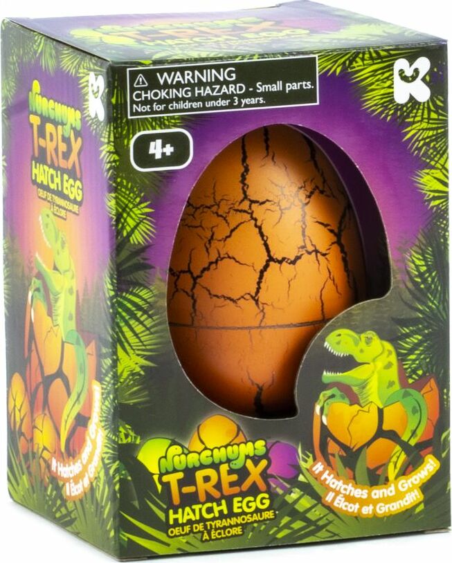Orange T-Rex Hatching Egg — Piccolo Mondo Toys
